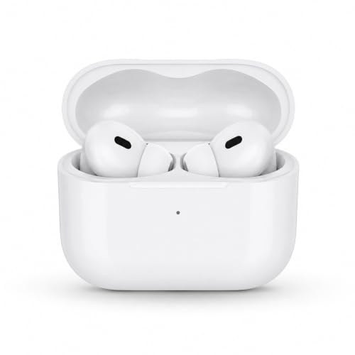 Image of Air Tiger Pro Wireless Bluetooth Earbuds with Fast Charging, HD Sound, Touch Controls, Noise Reduction Mic, Low Latency Gaming Mode, Long Battery Backup, Type-C Charging, White