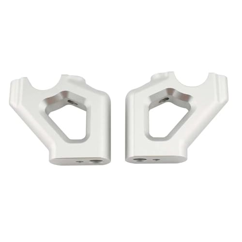 Abrazadera Elevadora de Manillar Tiger 800 900 Accesorios Moto Soporte Aluminio Cromado 2012-2020 2