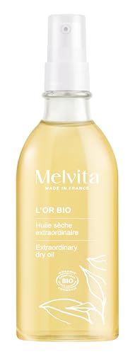 Soin Corps Et Cheveux 'or Bio Huile Sèche Extraordinaire Melvita Le Flacon De 100ml - vue 2