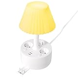 Conception de sécurité : la prise de courant adaptée aux enfants : la sécurité avant tout. Cette prise de courant dispose d'une porte de sécurité intégrée pour protéger contre les chocs électriques, idéale pour les maisons avec enfants. La lumière spéciale de protection des yeux en fait la lampe d'apprentissage parfaite pour les écoliers. Un sentiment apaisant pour les parents