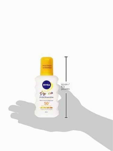 Nivea Spray Solaire Enfants Peaux Sensibles Spf 50+ 200 Ml - vue 9
