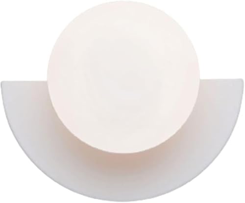 Wall Sconce Semi Circle Geometric Colorful Modern Pink Yellow Black