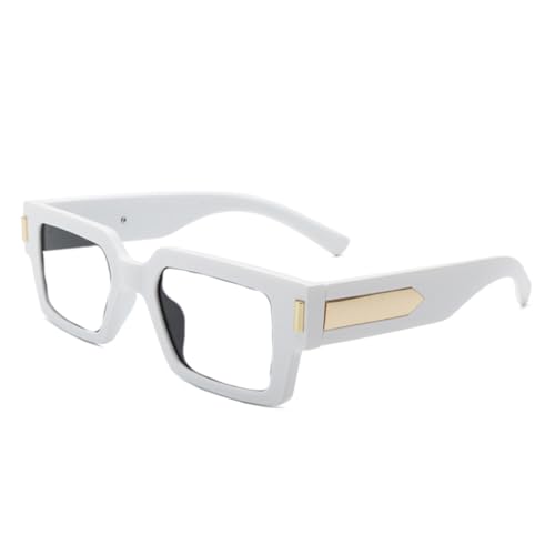 Lunettes grand format carré luxe femme pour visage rond protection UV