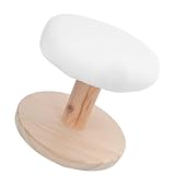 EPIGEIST Kleiner Bügelbrett Rundes Bügelkissen mit Schwammauflage und Stoffbezug Tragbarer Bügelhocker für Hemden Kragen und Manschetten Kompaktes Bügelbrett für Nähbegeisterte und Reisen