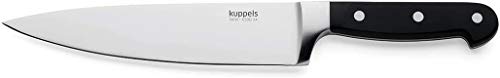 Kuppels Couteau de chef SOLID, extra tranchant et coupant, lame en acier trempé, inoxydable, poli et lavable au lave-vaisselle, couteau utilitaire, couteau professionnel, couteau de chef Cover