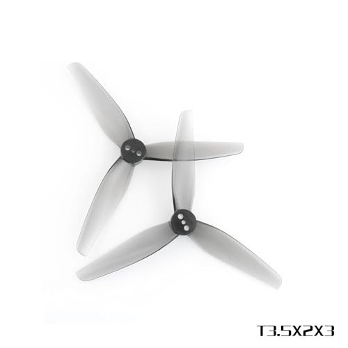 Hélices FPV Freestyle T3.5 Tri-Pales pour Vol Fluide et Stable