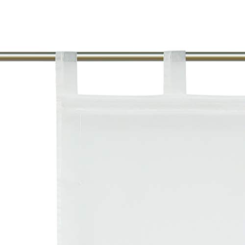 Solid Color Roman Shades Tab Top Window Treatment Adjustable Windows Curtain For Kitchen Bedroom, 1Pc(Beige, W39 X H61 Inch) #TOP2