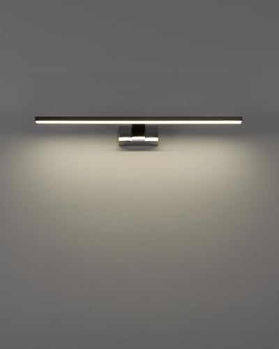 Lámpara espejo LED Conettilla de aluminio para iluminación de baño de 60 cm 4