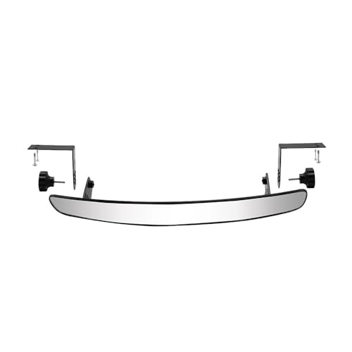 Espejo retrovisor UTV ATV universal manillar roll bar cage espejo central gran angular convexo 7