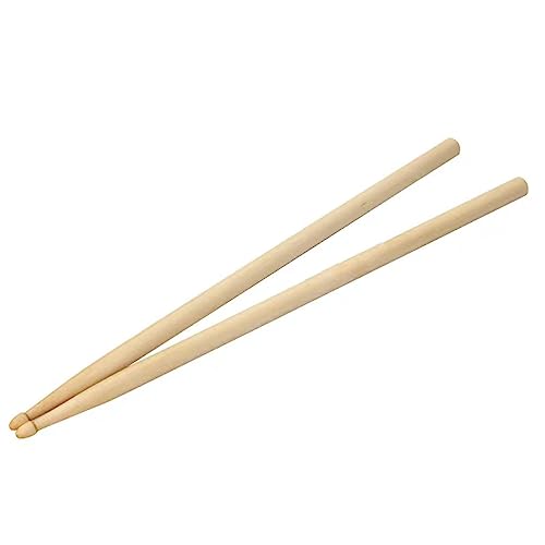 Baquetas para batería profesionales, ligeras y clásicas, par de baquetas de madera de arce para ejercicio, niños, principiantes miniatura 6