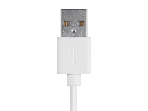 Monoprice Cabo de carregamento Lightning para USB Tipo-A – Certificado Apple MFi, 9 m, Branco – Séri