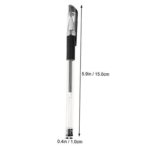 Set de 12 bolígrafos ergonómicos con tinta marrón miniatura 2