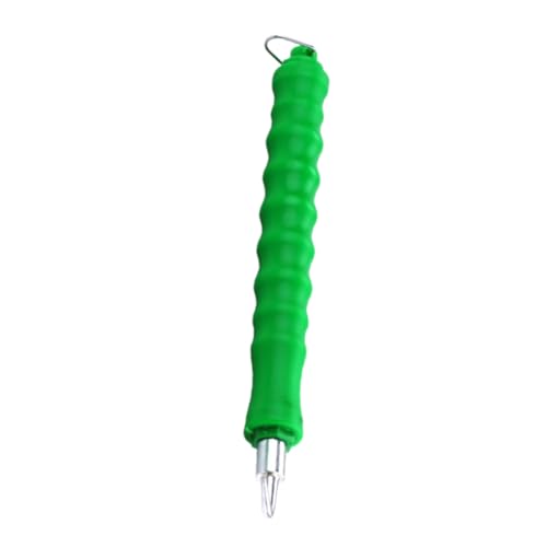 Mikikit Pince Semi-automatique Pour Armatures Crochet Droit Vert Outil D'attache De Barres D'armature Outil De Torsion De Fil Poignée Caoutchouc Antifadigue Usage Chantier Construction