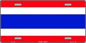 Biopracess bandiera thailandia novità targa targa 15x30 cm