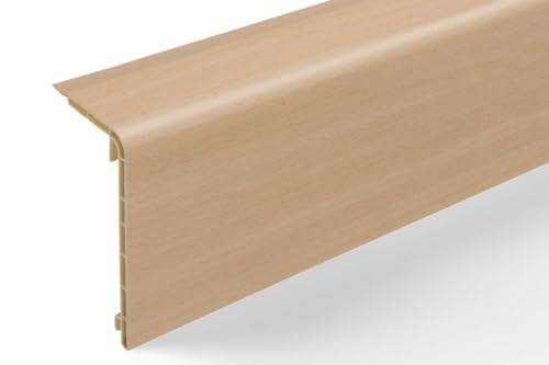 Primo Rohrverkleidung – Kunststoff Rohrabdeckleiste Buche hell...