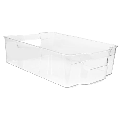 LABRIMP Beverage Can Organizer Transparent Stackable Holder for Fridge Countertop Storage Space-saving Design for Easy Access to Soda Beer More Home Accessory