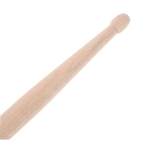 3 pares de baquetas de madera para batería miniatura 3