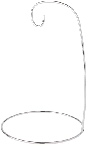 Bard's Silver Ornament Stand, 8" H x 5.25" W x 5.25" D, Pack of 2 image 3