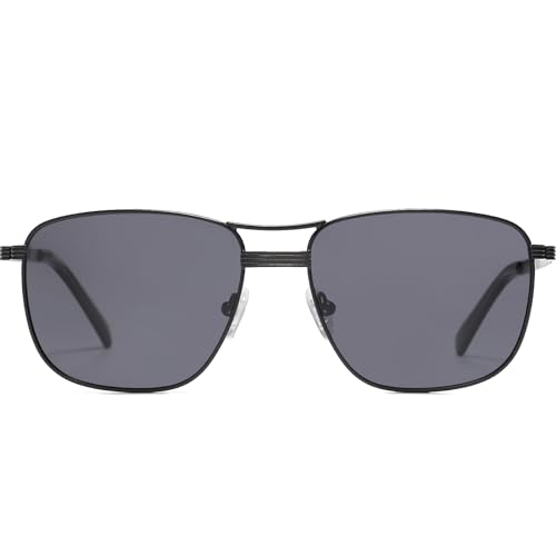 DUCO Rectangle Sunglasses for Men Women Polarized Sunglasses UV400 Driving Fishing Retro Sun Glasses DC3040