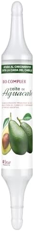 Bio Complex Avocado Oil Ampoules 1 Pack – 0.61 oz Each, Deep Nourishing Hair Treatment for Hydration, Repair, and Strengthening