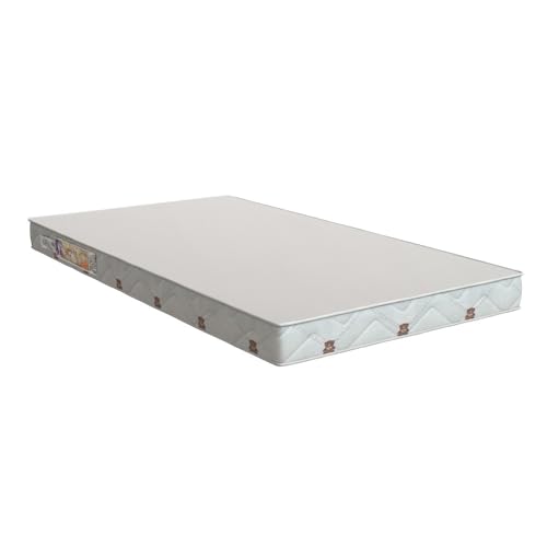 Colchão de Berço Impermeável Orthoflex D18 Branco Baby Flex