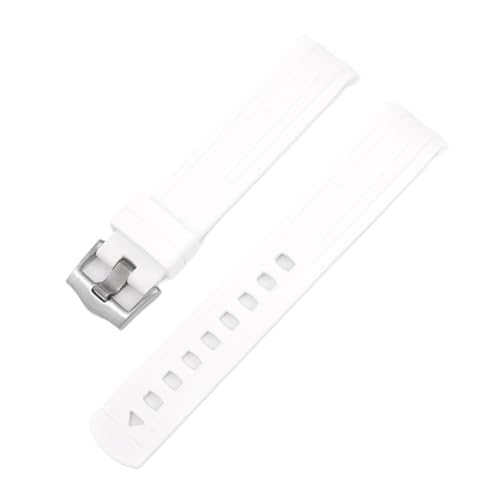 [SLFJEYTX] X Swatch MoonSwatch�u���X���b�g�p�J�[�u�G���h�X�g���b�v1�A�h���_�C�r���O�E�H�b�`�o���h20mm�p(White)