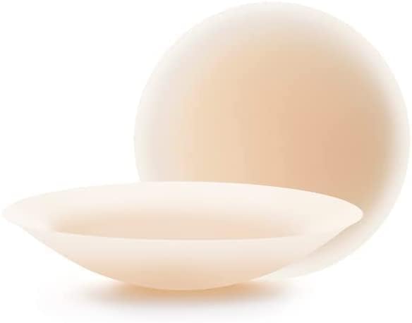 Women's & Girls Reusable Nipple Cover Fits, Invisible Self Adhesive Silicone Nipple Covers Pasties-Seamless Strapless Breast Nipple Cover Bra for Women - Beige-image-43