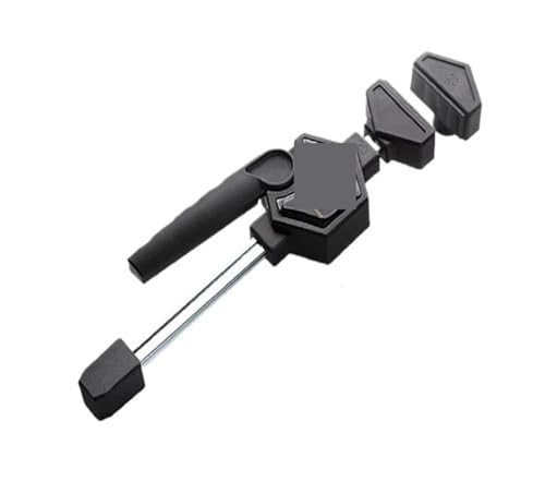 Abrazadera de escritorio, abrazadera rápida for carpintería, bloqueo de abrazadera de orificio Durabilidad(25mm)