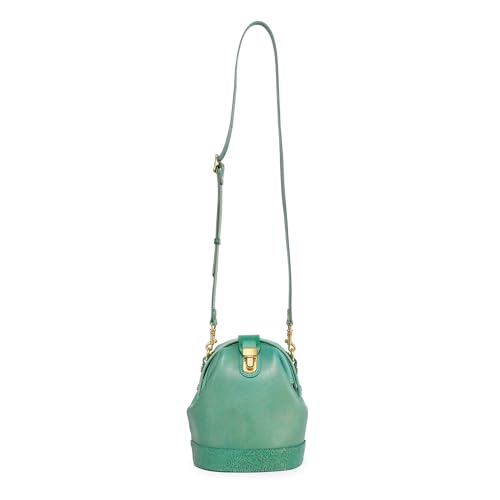 Image of OLD TREND Doctor Bucket Crossbody Handbag | Luxurious and Versatile Bag for Women | Genuine Cowhide Leather
