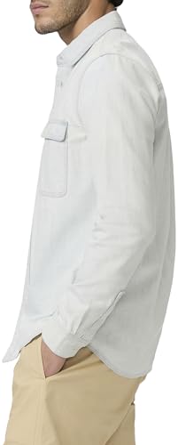 PAIGE Men's Martin Utility Button Up Long Sleeve Shirt3
