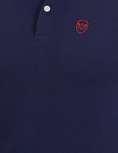 Image of Max Men's Polycotton Half Sleeves Regular Fit Solid Polo T-Shirt