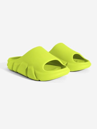Image of The Souled Store Slides: Men and Boys EVA Lightweight Solid Slip On Sliders