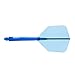 CUESOUL ROST 77 Integrated Dart Shaft and Flight Big Wing Shape Blue with White Logo-L