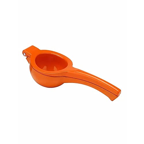 Mimo Style Espremedor de Limão Cor Laranja, Ideal Para Extrair o Suco de Suas Frutas é Feito de Aço