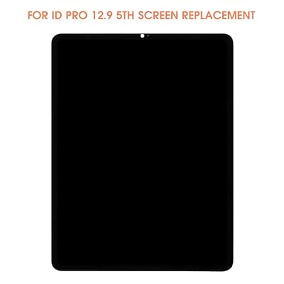 Screen Replacement for iPad Pro 12.9 5th 2021 / 6th Gen 2022 LCD Display A2379 A2436 A2437 A2461 A2764 LCD Screen Touch Screen Digitizer Assembly with Repair Tools (Black)