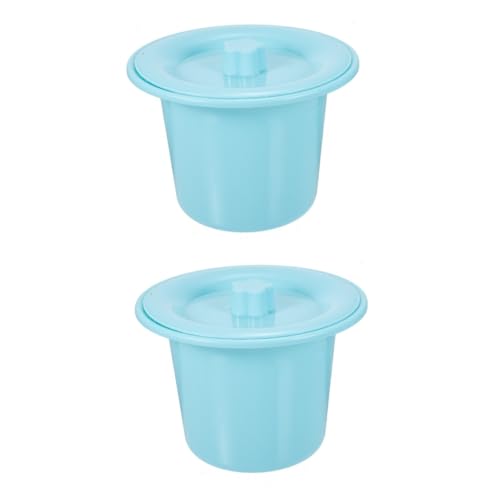 HAPINARY 2pcs Plastic Urinal for Boys Kids Urinal Portable Toilet Night Pot Easy to Clean Home Use