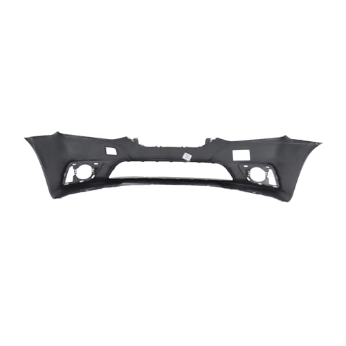 Image of FitParts Compatible with Nissan Sentra 2016-2019 Front Bumper Cover | Primed, With Fog Light Holes, Without Parking Sensor Holes, Ready to Paint, OEM 620223YU1J, NI1000313