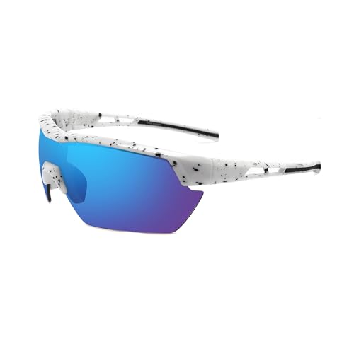 SINSPORT eyewear Gafas de sol para niños y jóvenes, gafas ciclismo running, gafas de sol deportivas para ciclismo para niños y niñas, 6-12 años