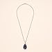 COAI Teardrop Sodalite Crystal Necklace for Women
