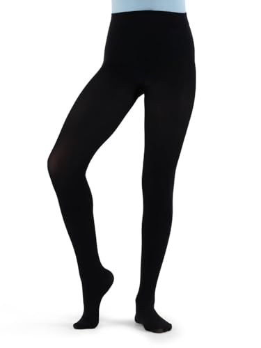 Capezio Big Girls' Studio Basic Tight, Black, One Size