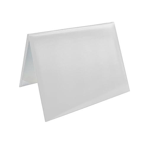 Herrenbek Diploma Cover 8.5x11 Inch, Graduation Certificate Holder - Elegant Faux Leather Folder for Graduation, Wedding Officiant,White-1 Pack