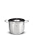 Berlinger Haus Argent Jewelry Collection Stock Poêle avec couvercle, 24 cm, Silver Jewellery Collection BH/6285 en acier inoxydable 18/8