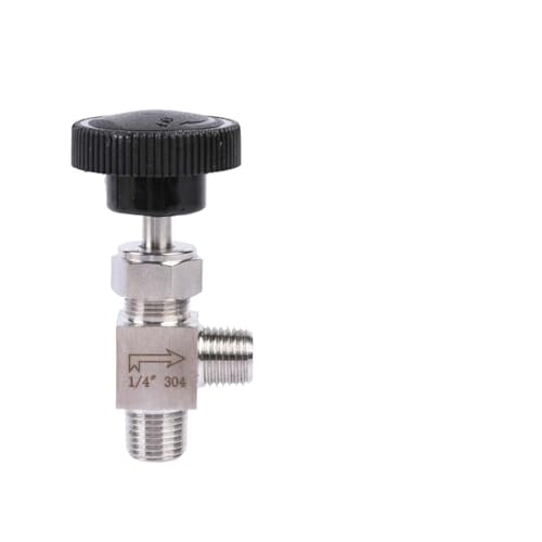 Vanne à pointeau 1/8 90degrés pour réguler précisément le débit d'eau et de gaz - 3