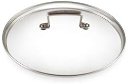 Le Creuset 51104300010202 TNS 30x9cm StirFrying Pan w/Helper Handle, Aluminium & Toughened Non-Stick Glass Lid, 30 cm, Transparent, 962008300
