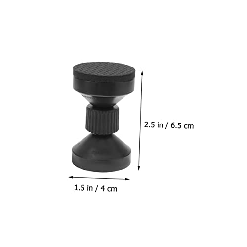 VOSAREA 16 Peças Suporte acessórios de cama rolha de parede de armação de cama fixador de cabeceira