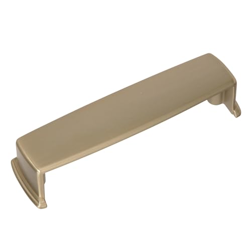 Amerock 3-3/4" Kane Golden Champagne Drawer Cup Pull