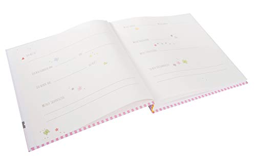 goldbuch 15328 Babyalbum mit Fensterausschnitt, Babyworld Eule, 30 x 31 cm, Baby Fotoalbum mit 60 weiße Blankoseiten & 4… – Bild 4