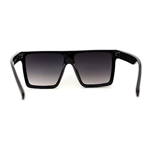 SA106 Squared Mobster Mafia Oversize Rectangular Sunglasses4