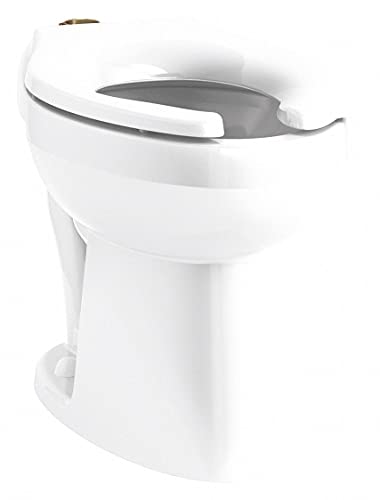 Ultra ADA-height flushometer bowl with top spud - image 1