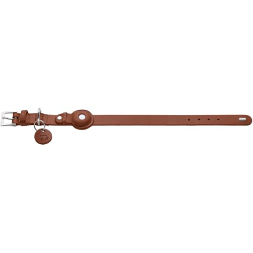 Collier en cuir HUNTER Viborg cognac taille 55 fabriqué en Allemagne - 3